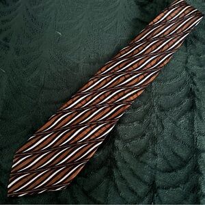 VTG 1970s S Wave Silk Wide Tie